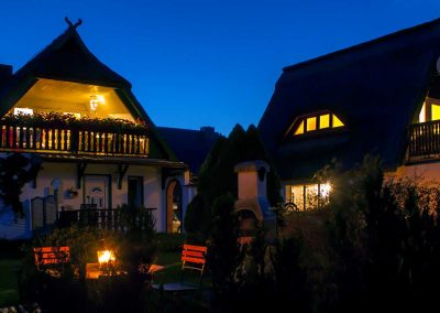 Urlaub an der Ostsee bei Nacht